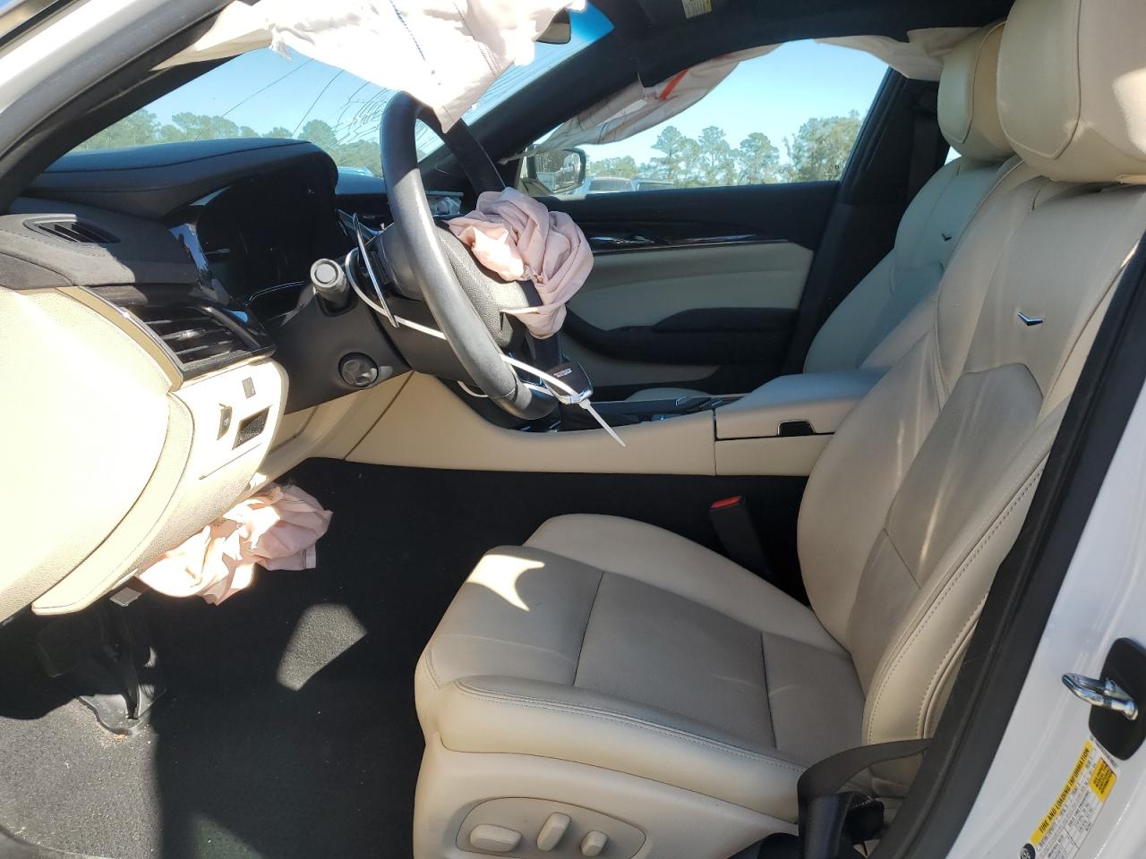 2017 Cadillac CTS VIN 1G6AR5SSXH0186327 Copart auction photo, front end damage thumbnail 7