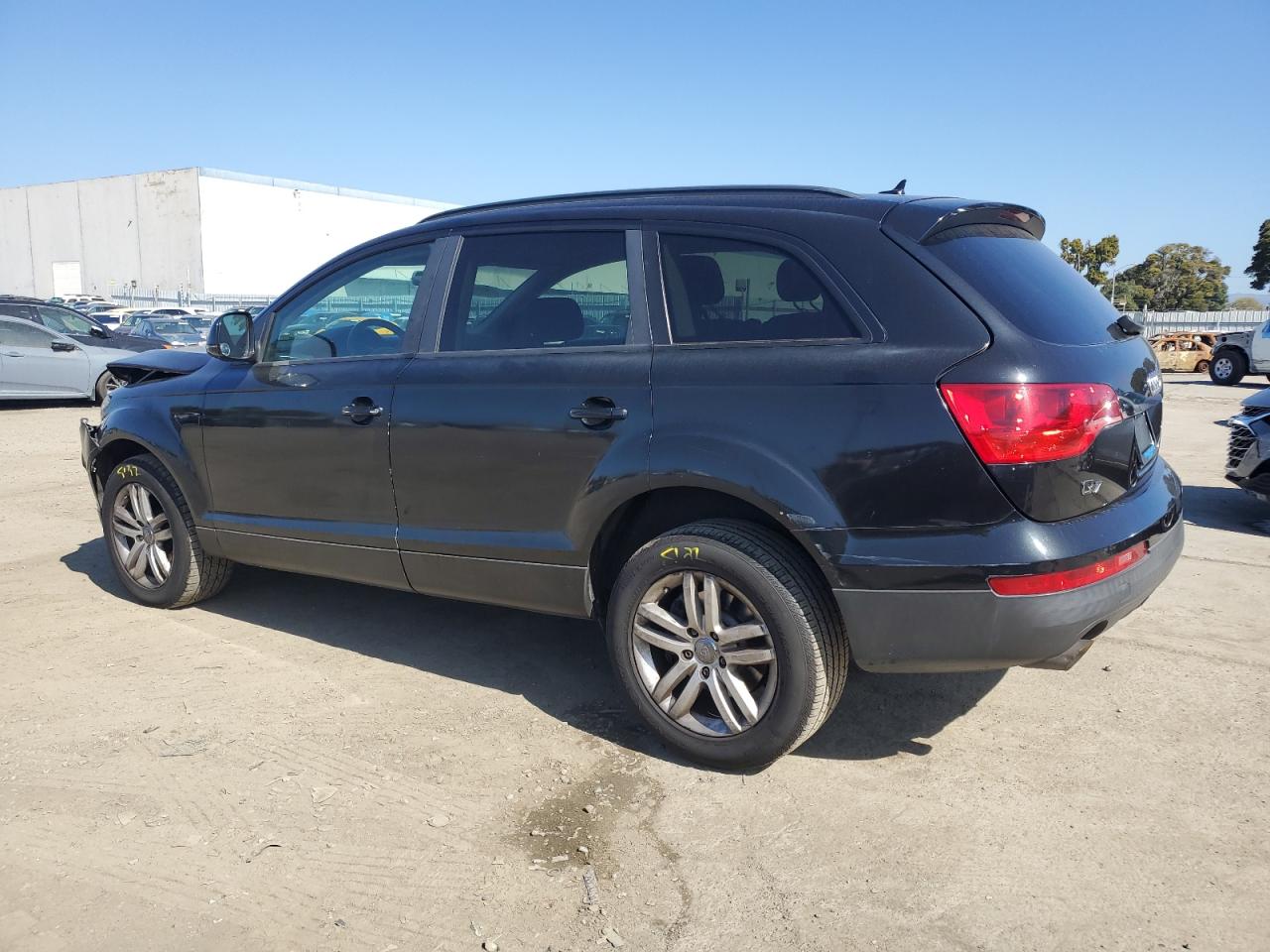 2008 Audi Q7 VIN WA1AY74LX8D026677 Copart auction photo, front end damage thumbnail 2