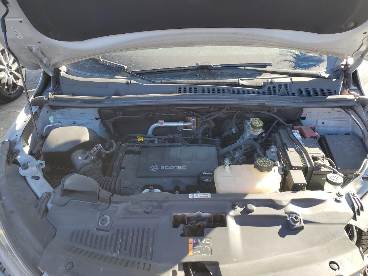 2017 Buick Encore VIN KL4CJASBXHB128819 Copart auction photo, front end / side damage thumbnail 14