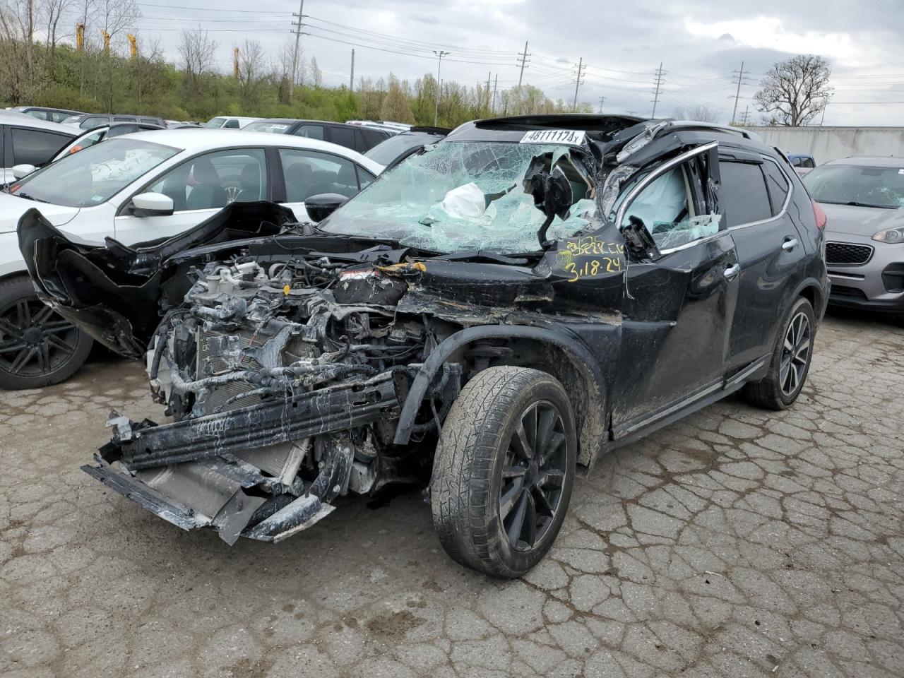 2018 Nissan Rogue VIN JN8AT2MTXJW487173