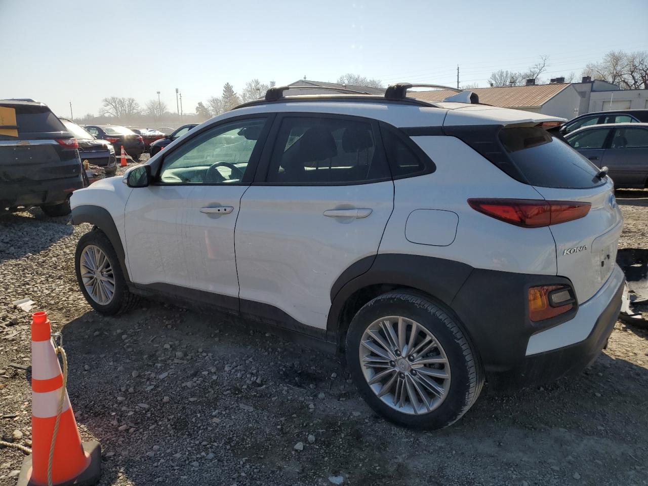 2021 Hyundai Kona VIN KM8K6CAA6MU678407 Copart auction photo, front end damage thumbnail 2
