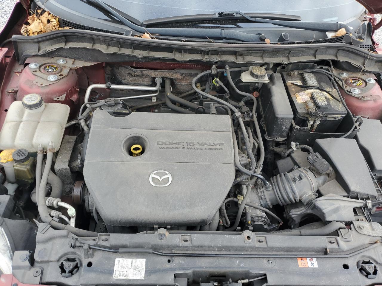 2011 Mazda 3 VIN JM1BL1VG8B1362800 Copart auction photo, side / rear end damage thumbnail 11