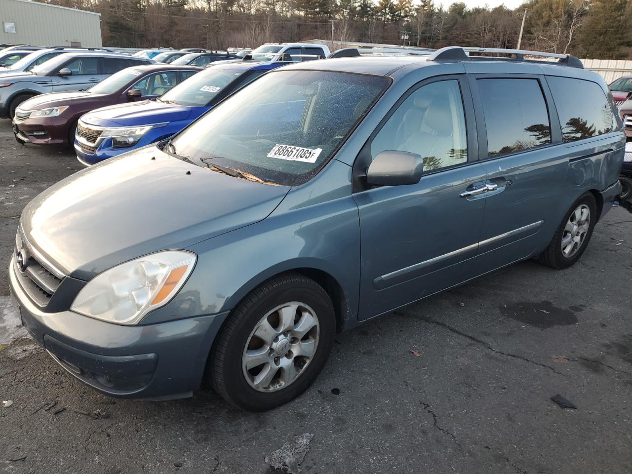 2007 Hyundai Entourage VIN KNDMC233076015941 - Copart auction photo
