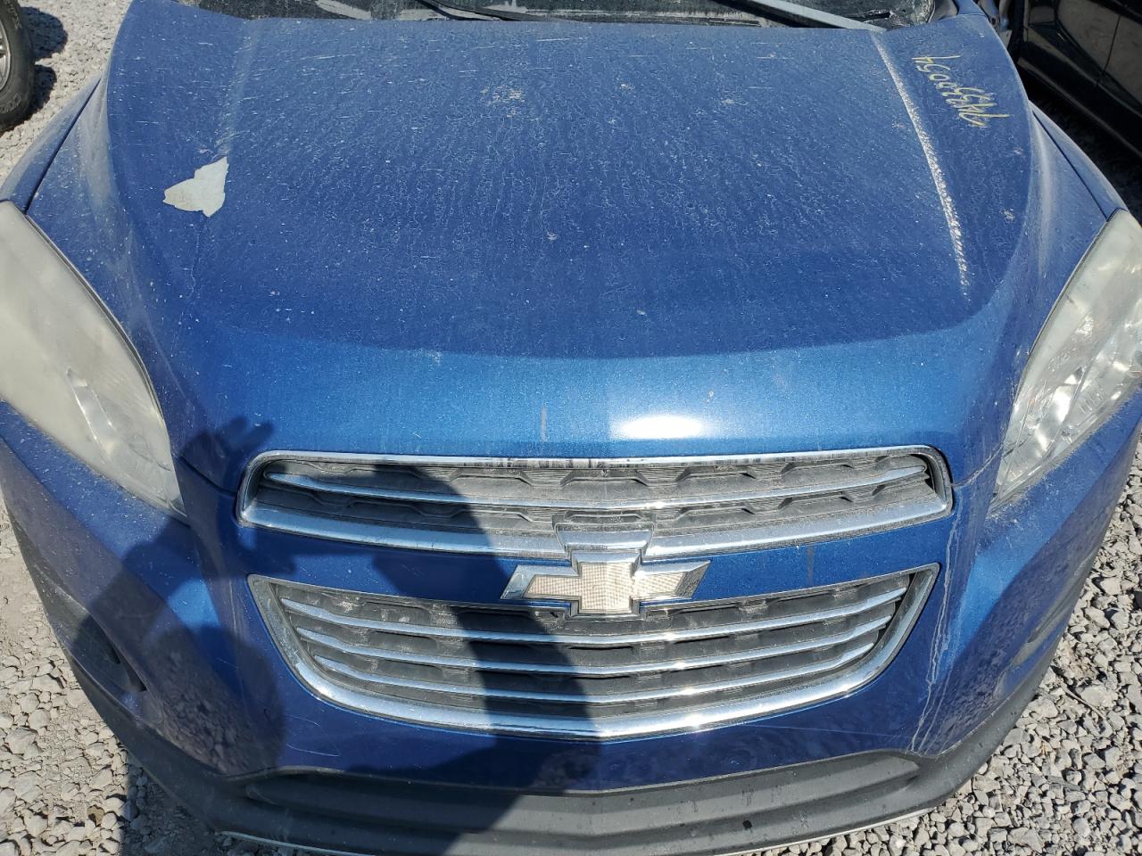 2015 Chevrolet Trax VIN KL7CJLSBXFB210870 Copart auction photo, burn damage thumbnail 11
