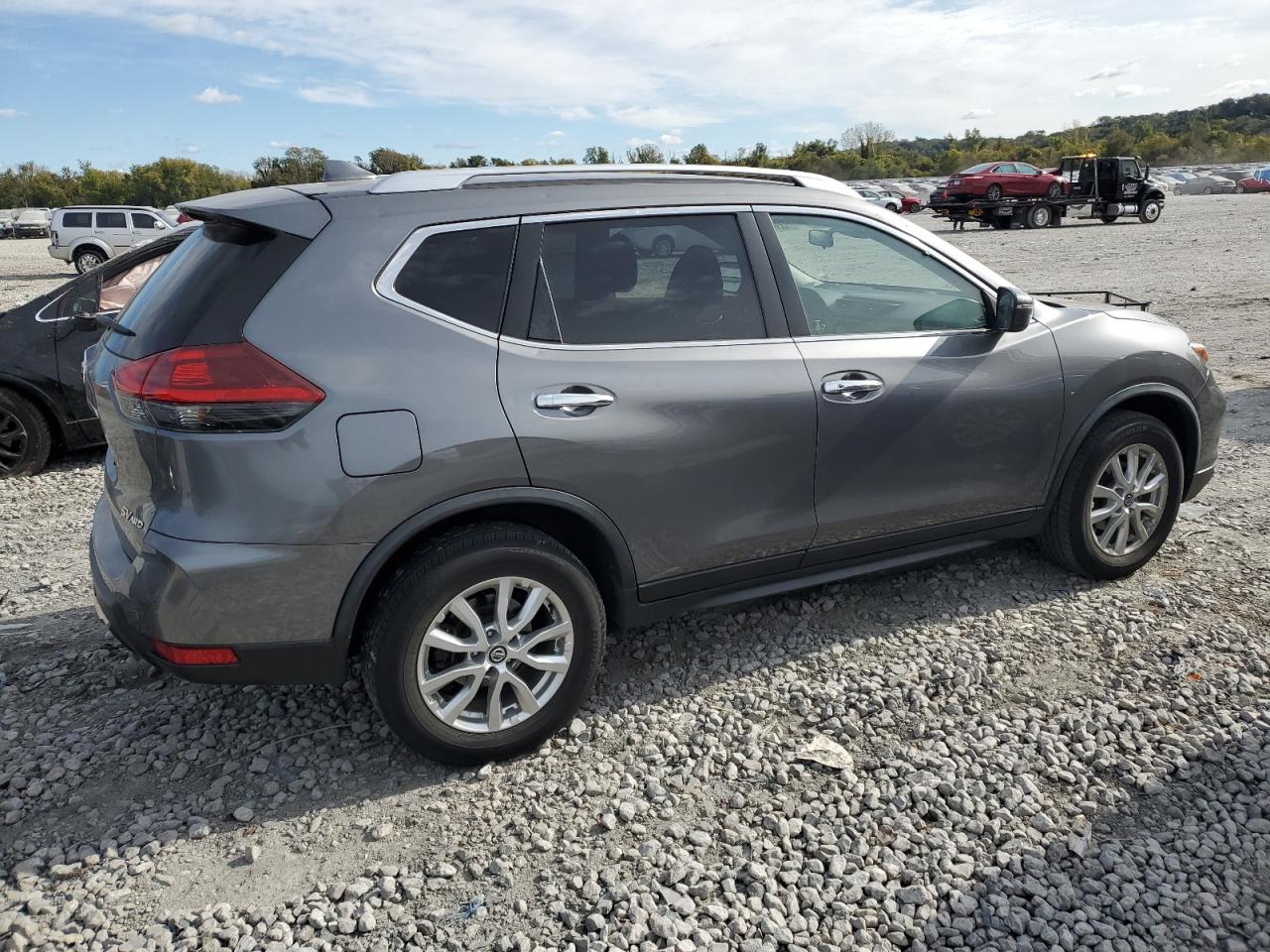 2020 Nissan Rogue VIN JN8AT2MV0LW142898 Copart auction photo, hail damage thumbnail 3