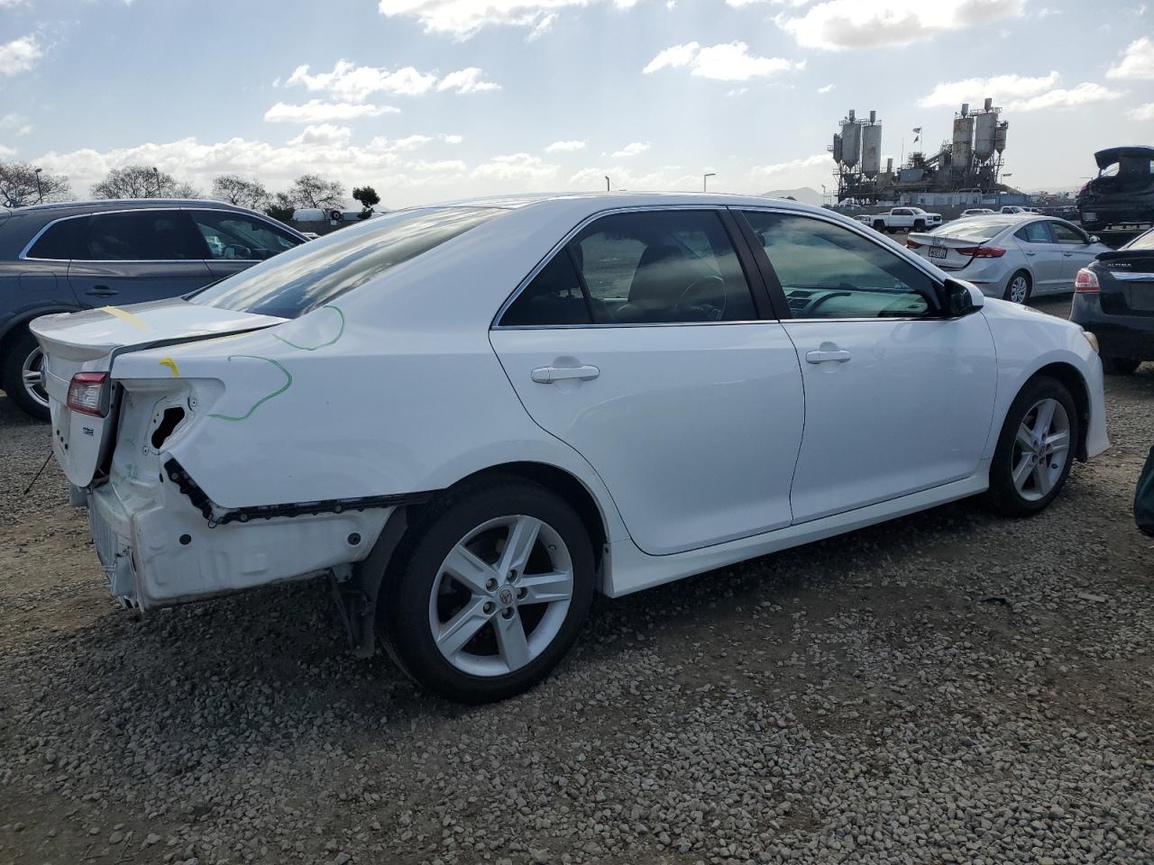 2012 Toyota Camry VIN 4T1BF1FK7CU128556 Copart auction photo, rear end damage thumbnail 3