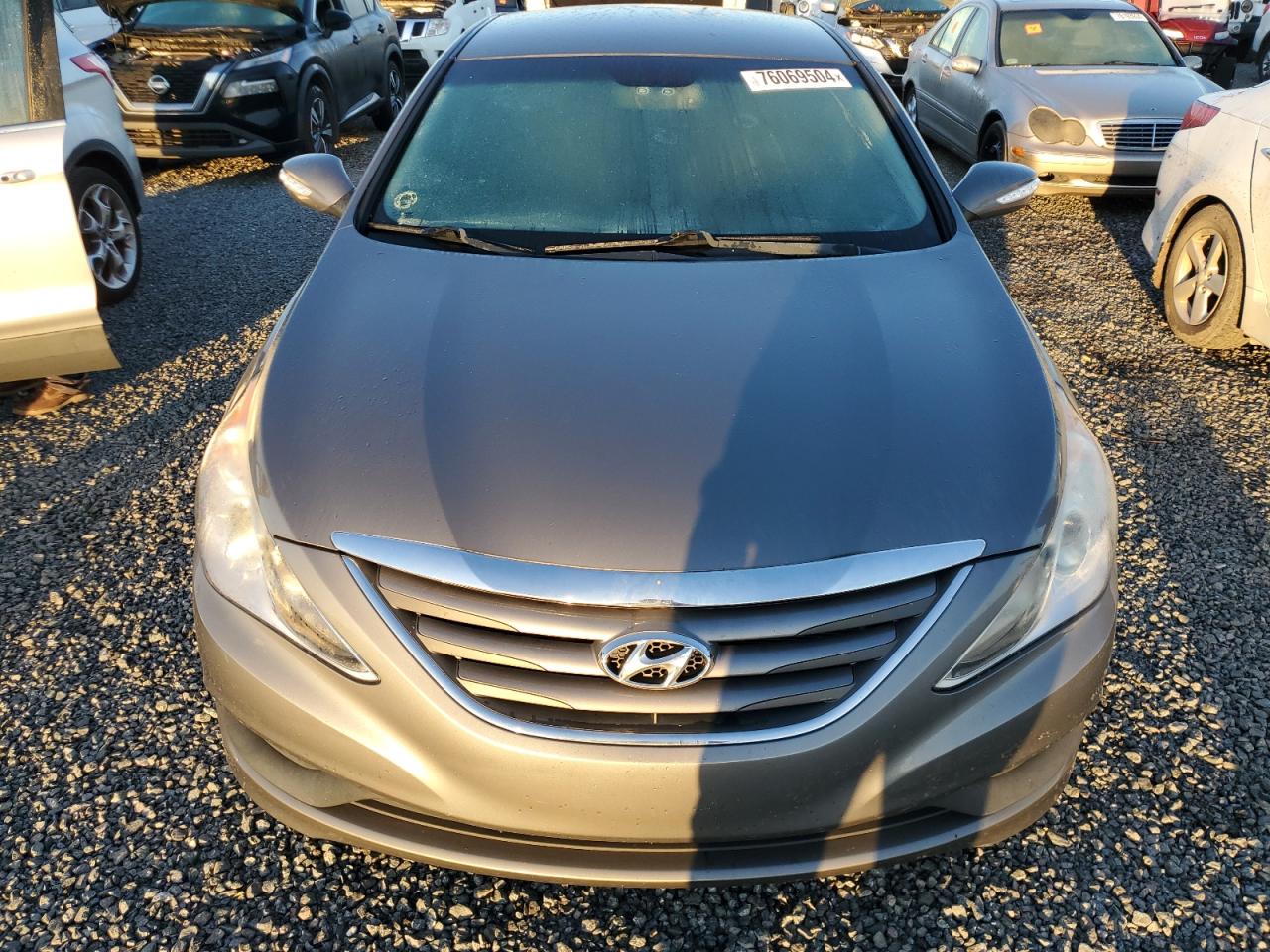 2014 Hyundai Sonata VIN 5NPEB4AC9EH919490 Copart auction photo, water/flood damage thumbnail 5