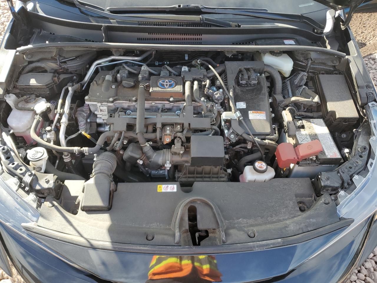 2022 Toyota Corolla VIN JTDEAMDE1NJ057762 Copart auction photo, rear end damage thumbnail 11