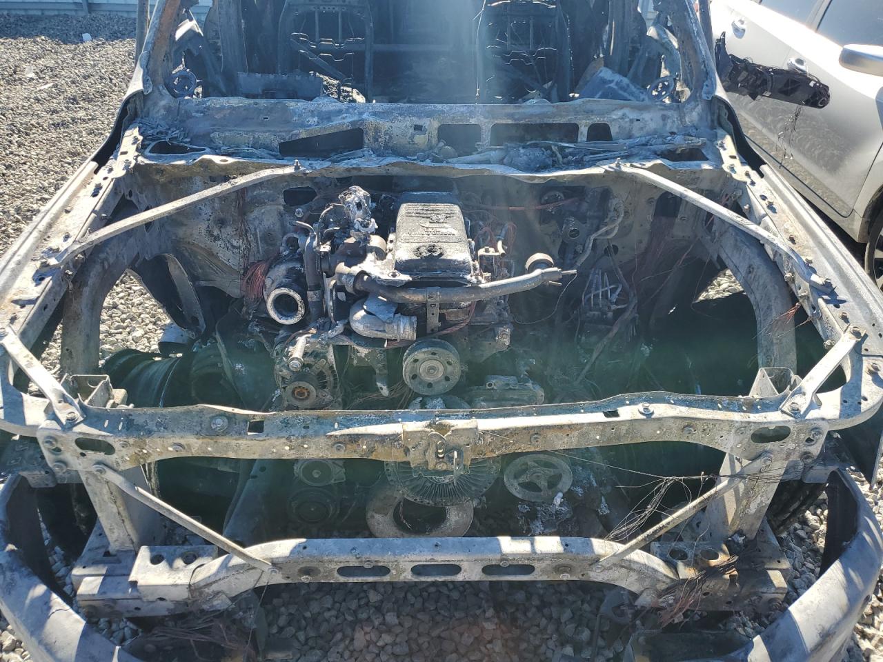 2021 RAM 2500 VIN 3C6UR5DL4MG551369 Copart auction photo, burn damage thumbnail 11