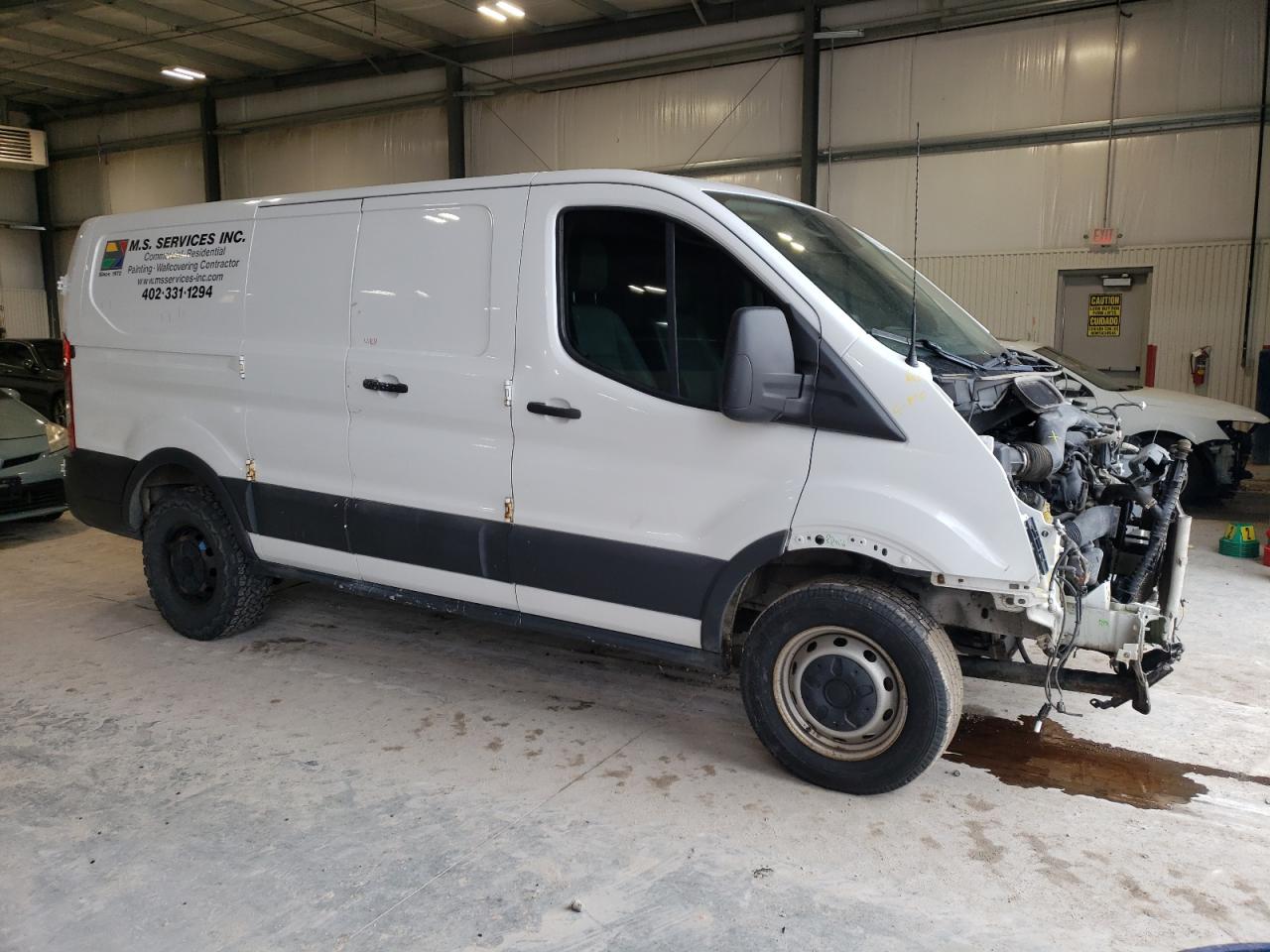 2016 Ford Transit VIN 1FTYR1ZM9GKA78425 Copart auction photo, front end damage thumbnail 4