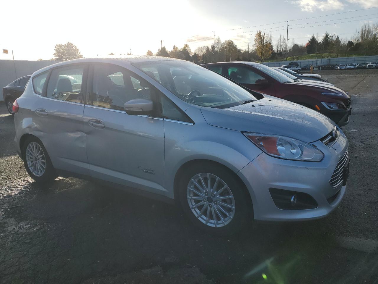 2016 Ford C-MAX VIN 1FADP5CU2GL112113 Copart auction photo, side damage thumbnail 4