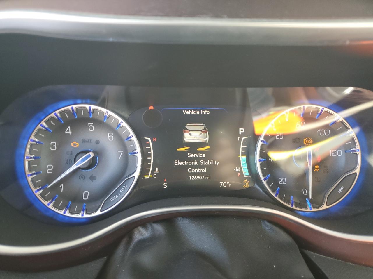 2018 Chrysler Pacifica VIN 2C4RC1GG9JR226567 Copart auction photo, side / frame damage damage thumbnail 9