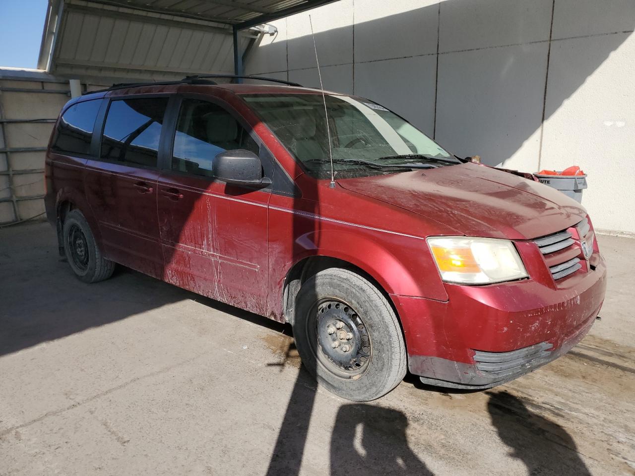 2010 Dodge Caravan VIN 2D4RN4DE9AR490048 Copart auction photo, front end damage thumbnail 4