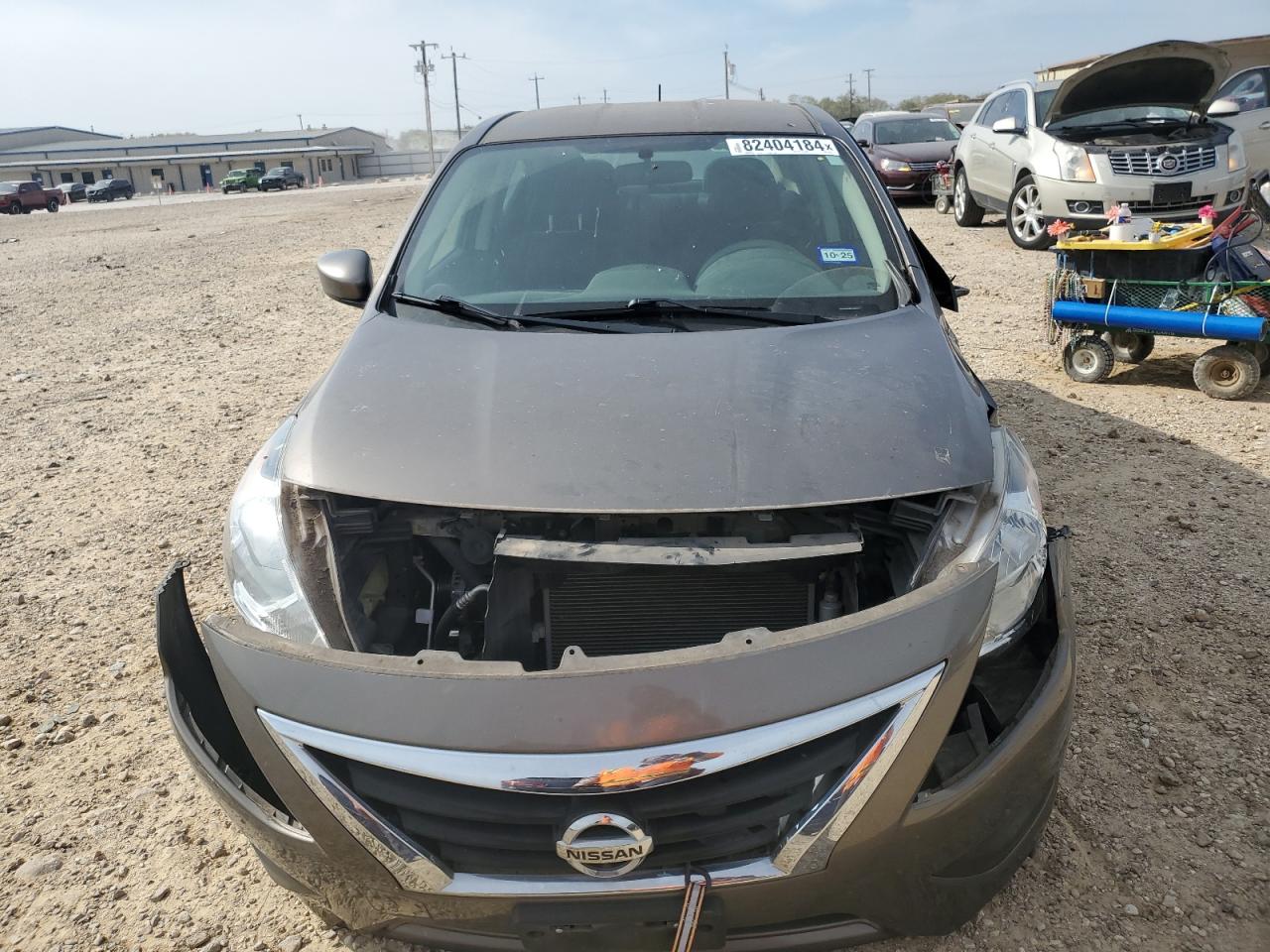 2015 Nissan Versa VIN 3N1CN7AP9FL824371 Copart auction photo, front end damage thumbnail 5