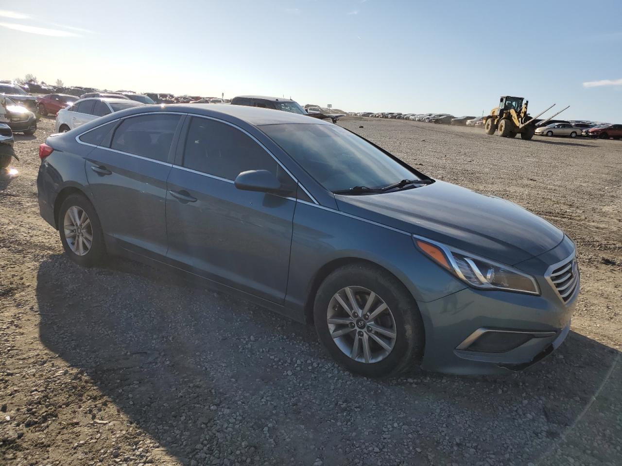 2016 Hyundai Sonata VIN 5NPE24AF1GH307989 Copart auction photo, rear end damage thumbnail 4
