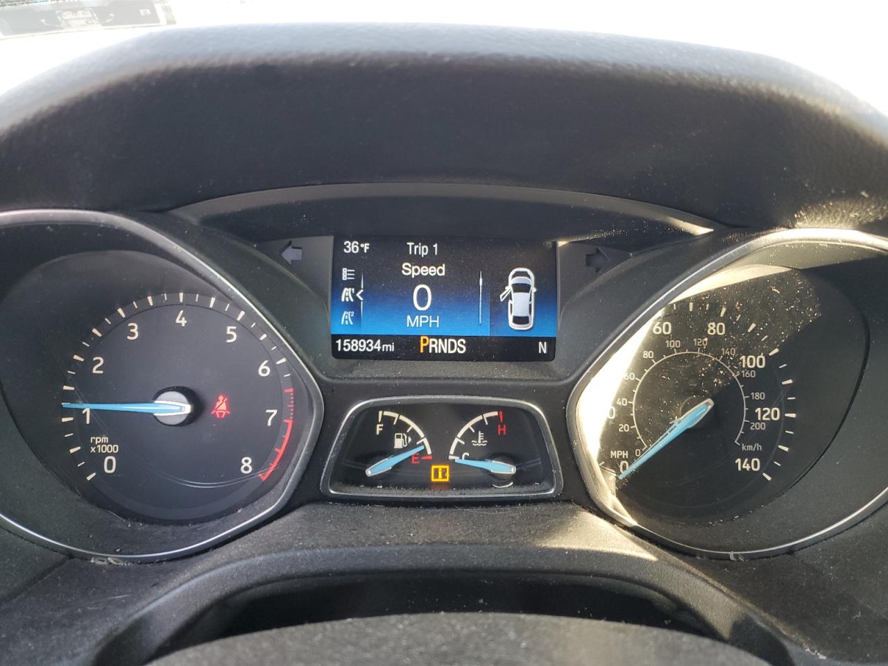 2016 Ford Focus VIN 1FADP3N26GL244369 Copart auction photo, front end / minor dent/scratches damage thumbnail 9