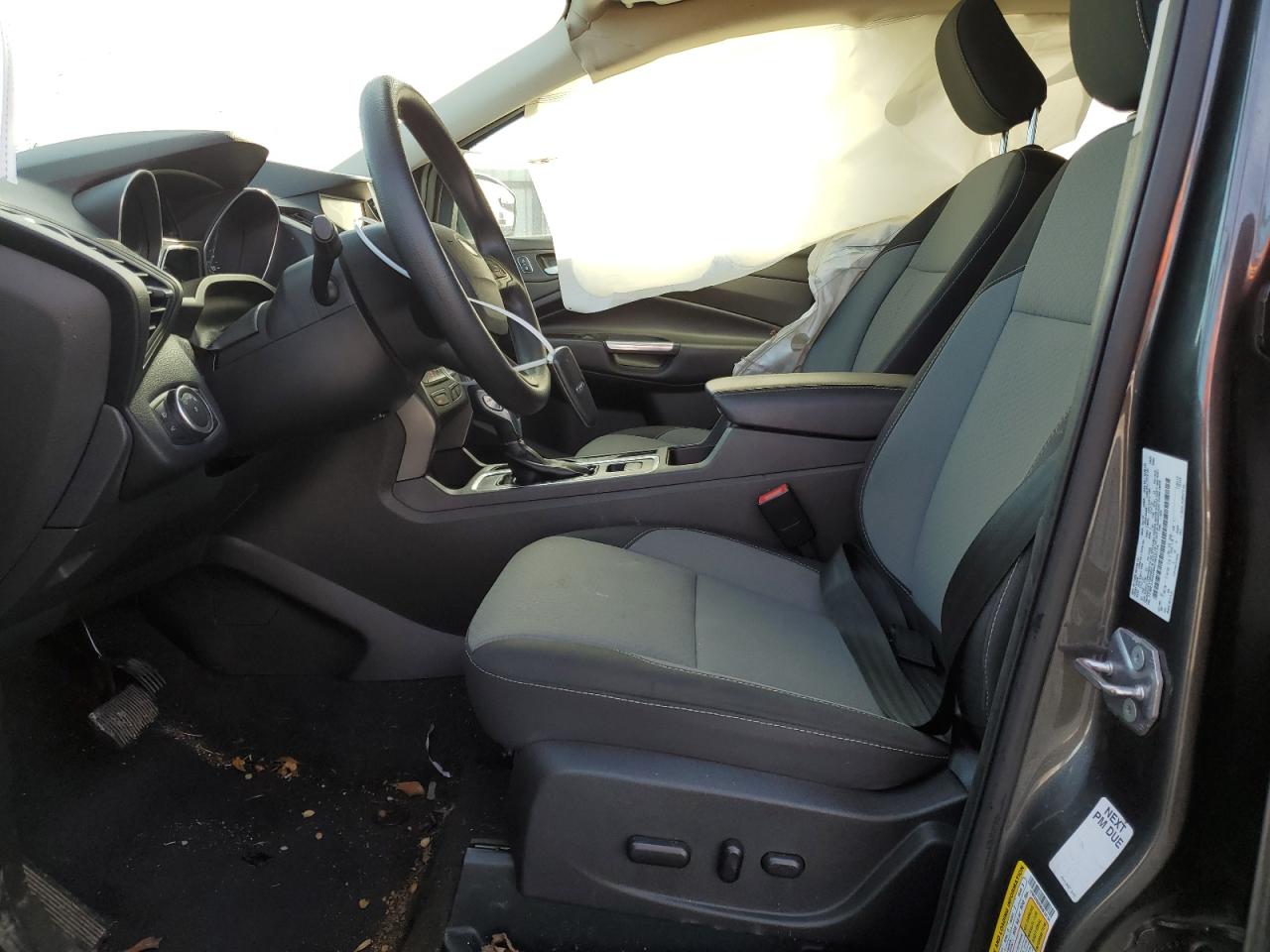 2019 Ford Escape VIN 1FMCU0GD9KUB30134 Copart auction photo, front end / side damage thumbnail 7