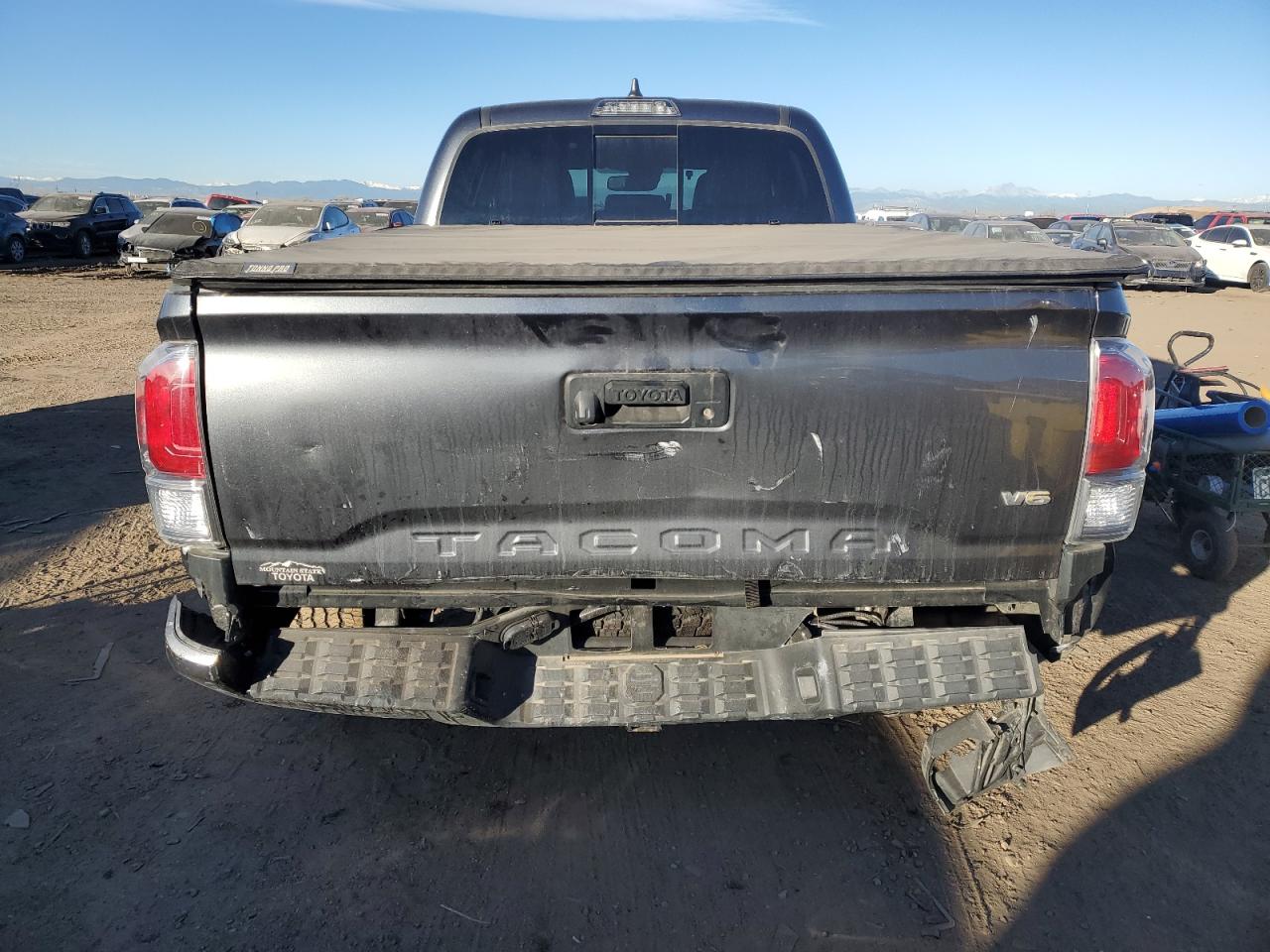 2022 Toyota Tacoma VIN 3TMDZ5BN5NM126629 Copart auction photo, rear end / front end damage thumbnail 6