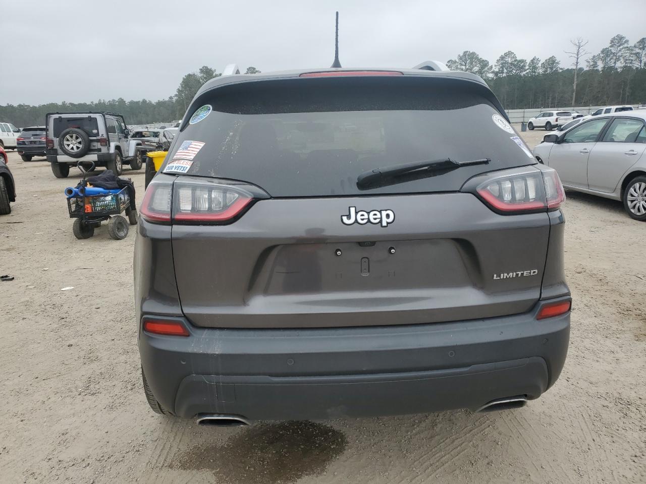 2019 Jeep Grand Cherokee VIN 1C4PJLDB7KD242885 Copart auction photo, front end damage thumbnail 6