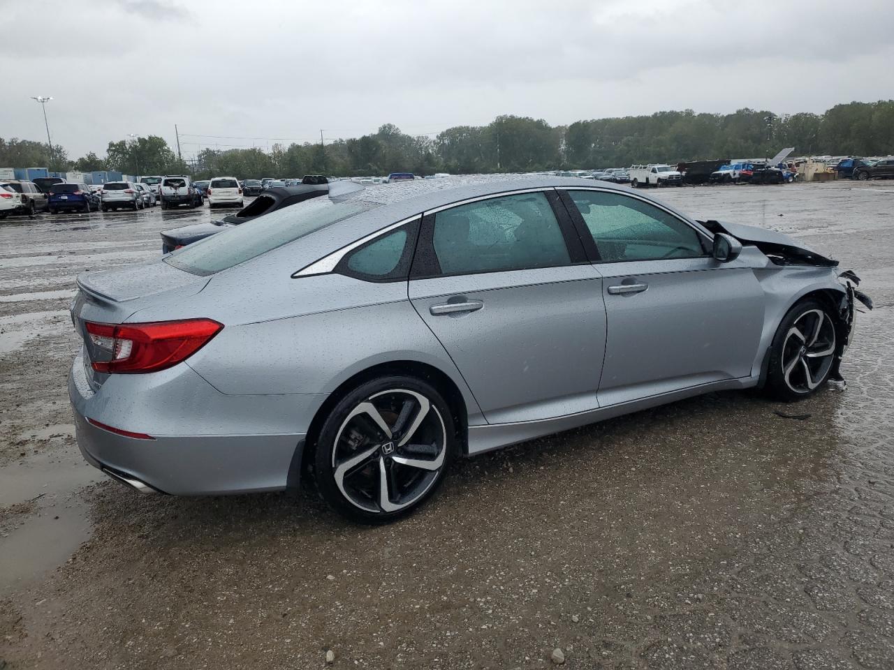 2018 Honda Accord VIN 1HGCV1F35JA124090 Copart auction photo, front end damage thumbnail 3
