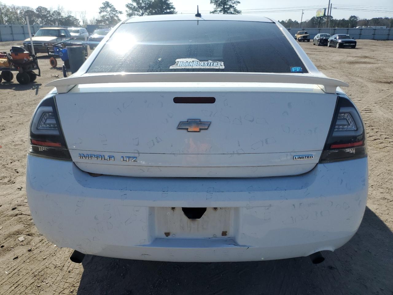 2015 Chevrolet Impala VIN 2G1WC5E39F1144850 Copart auction photo, front end / side damage thumbnail 6