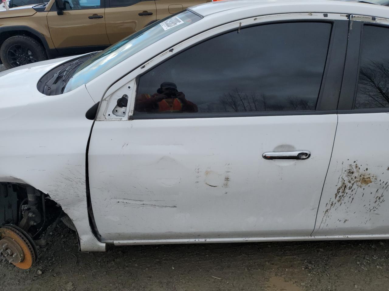 2019 Nissan Versa VIN 3N1CN7AP0KL841635 Copart auction photo, front end / rear end damage thumbnail 7