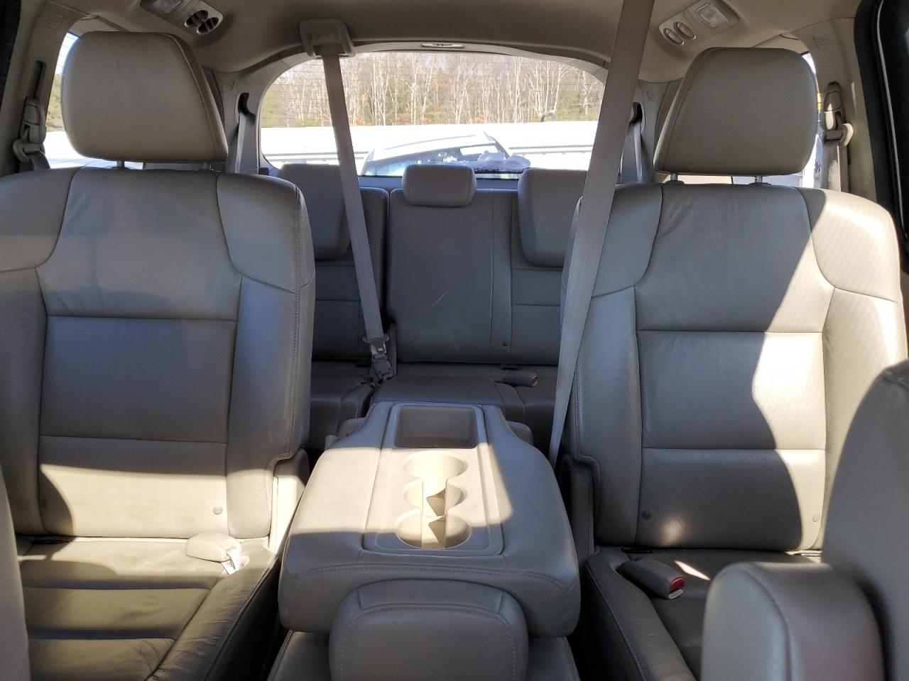 2012 Honda Odyssey VIN 5FNRL5H65CB083712 Copart auction photo, side / front end damage thumbnail 10