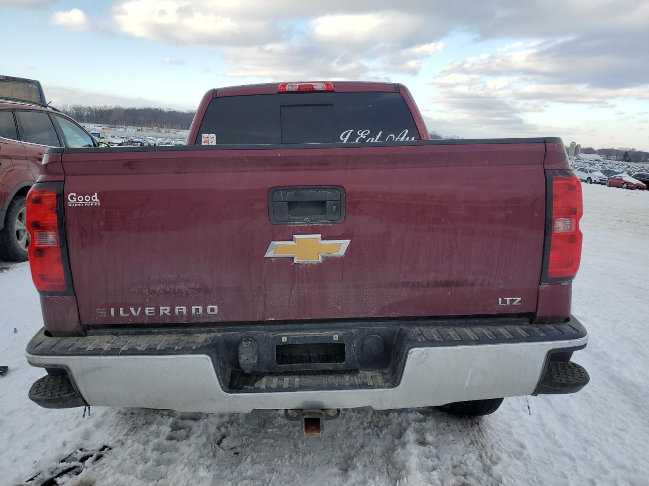 2014 Chevrolet Silverado VIN 3GCUKSEC5EG428983 Copart auction photo, front end / mechanical damage thumbnail 6