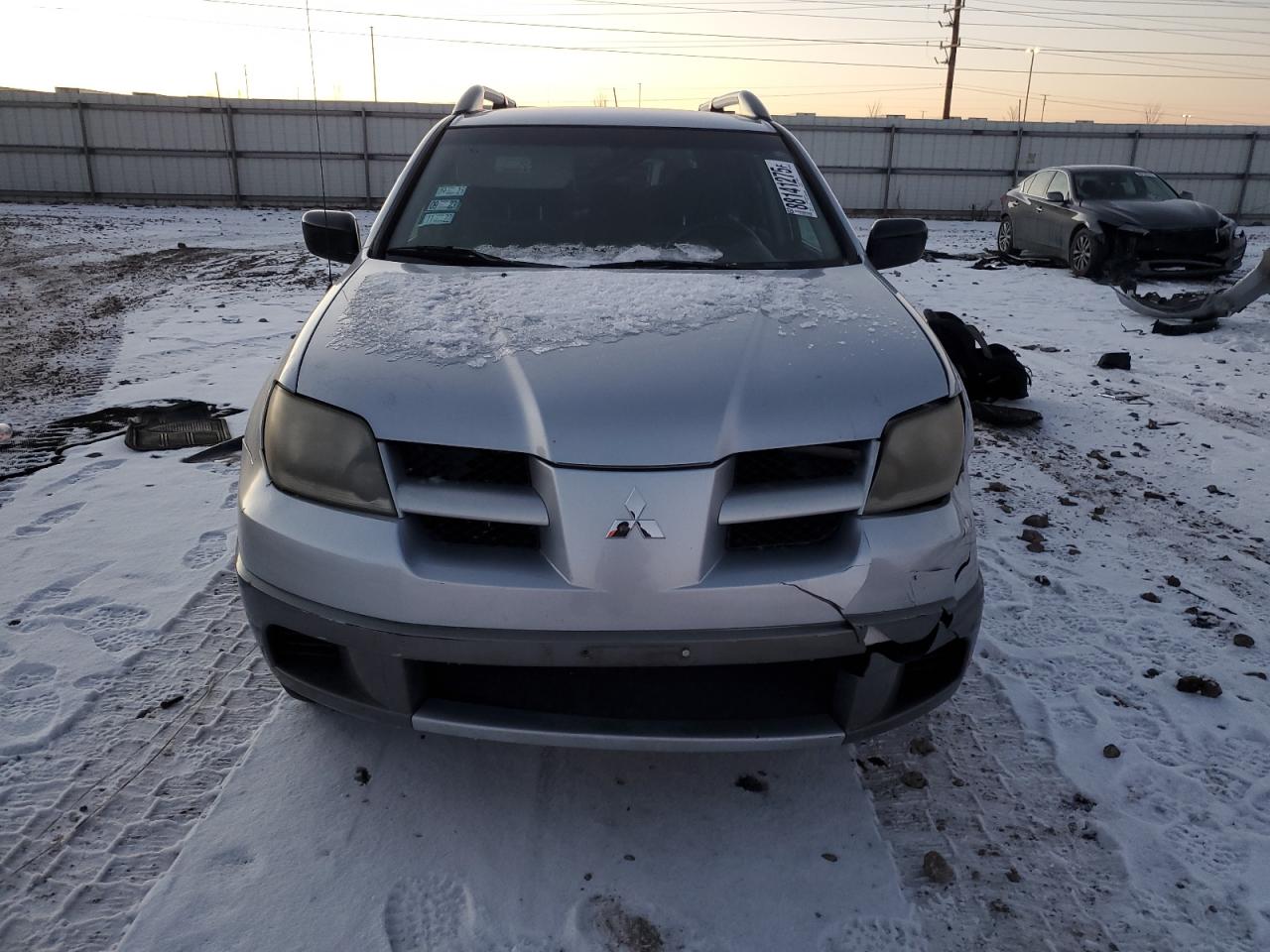 2004 Mitsubishi Outlander VIN JA4LZ31F84U007214 Copart auction photo, front end damage thumbnail 5