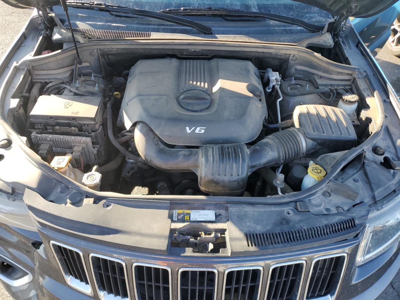 2015 Jeep Grand Cherokee VIN 1C4RJFBG6FC628430 Copart auction photo, front end damage thumbnail 12