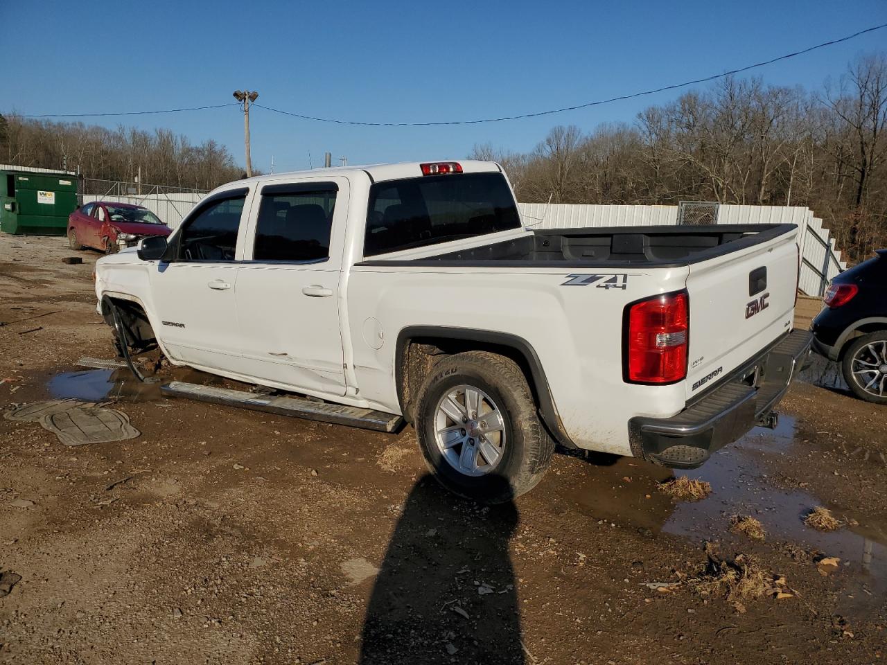 2014 GMC Sierra VIN 3GTU2UECXEG514866 Copart auction photo, side / undercarriage damage thumbnail 2