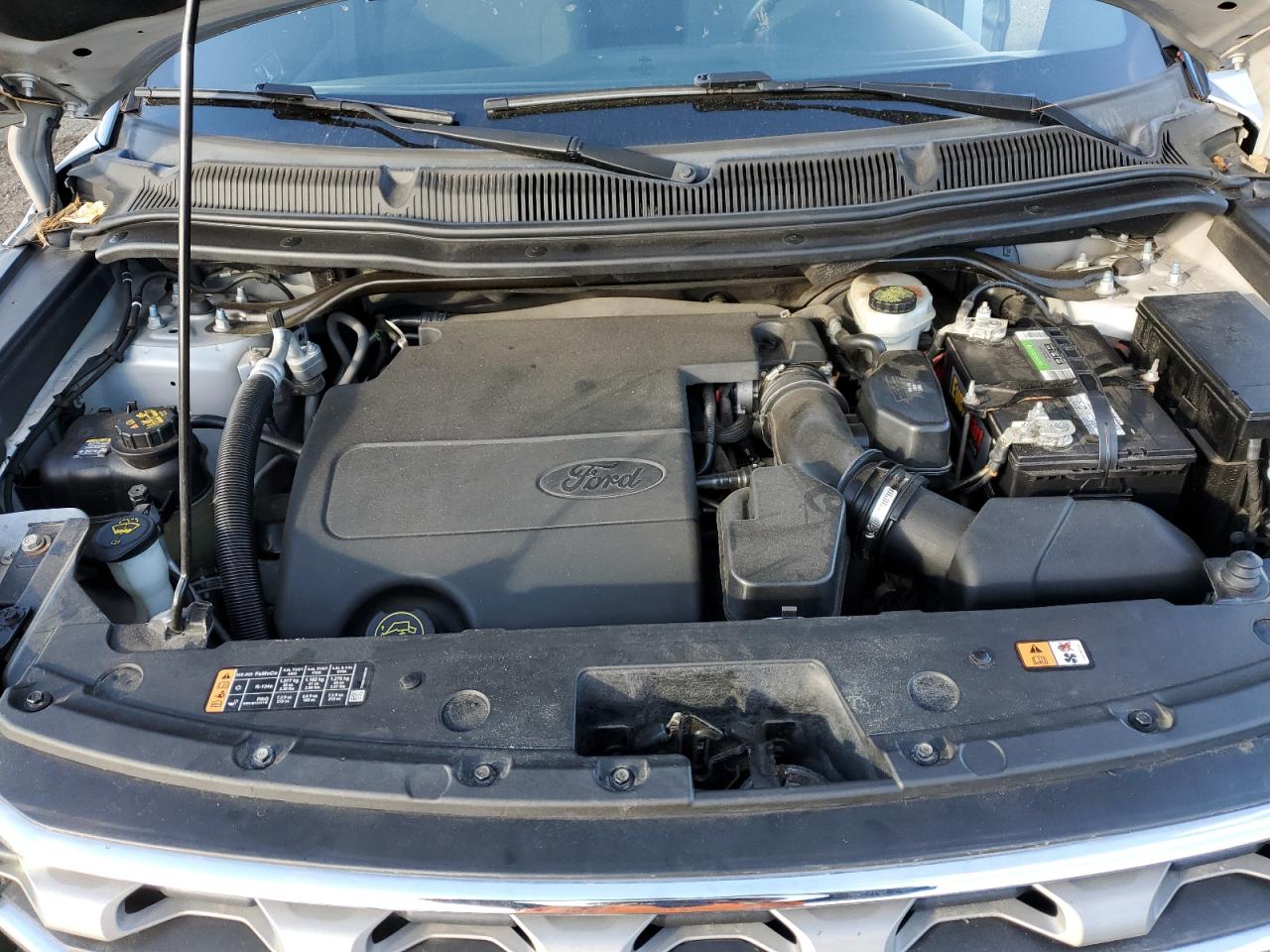 2017 Ford Explorer VIN 1FM5K7D8XHGA57037 Copart auction photo, rear end / side damage thumbnail 13
