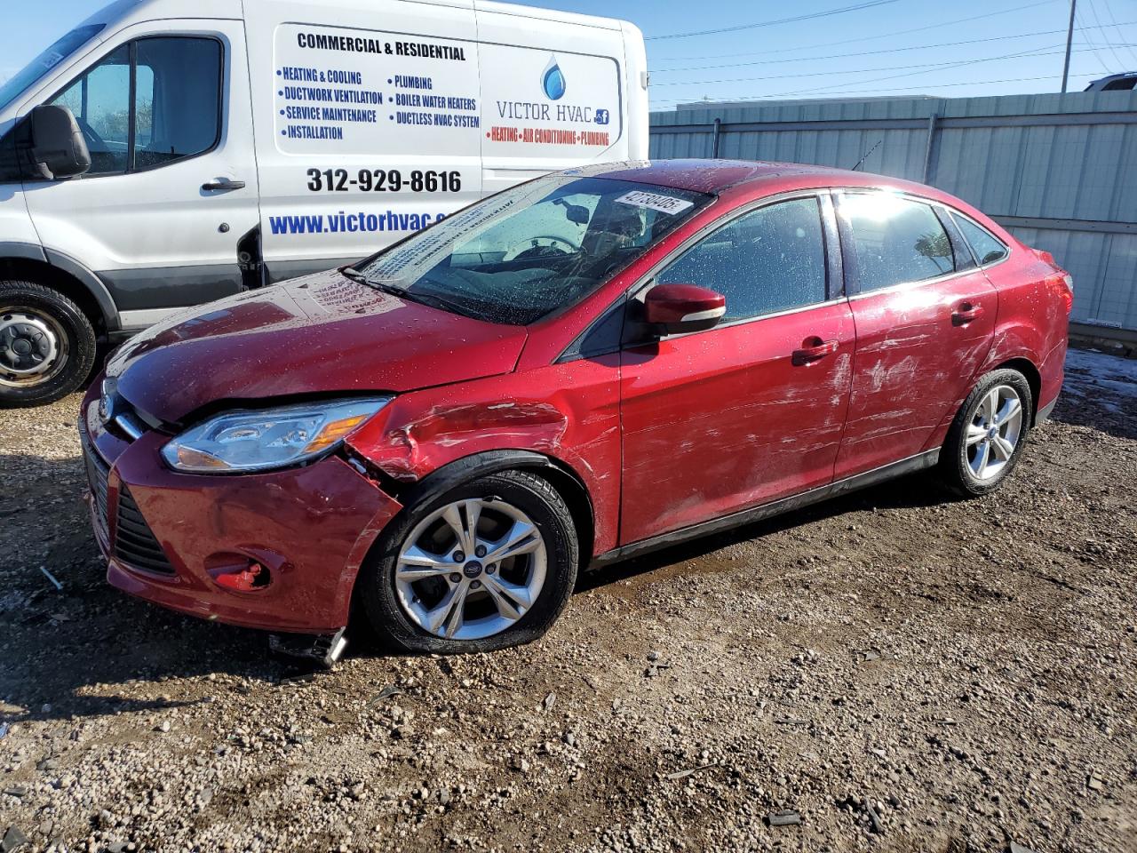 2013 Ford Focus VIN 1FADP3F25DL203676