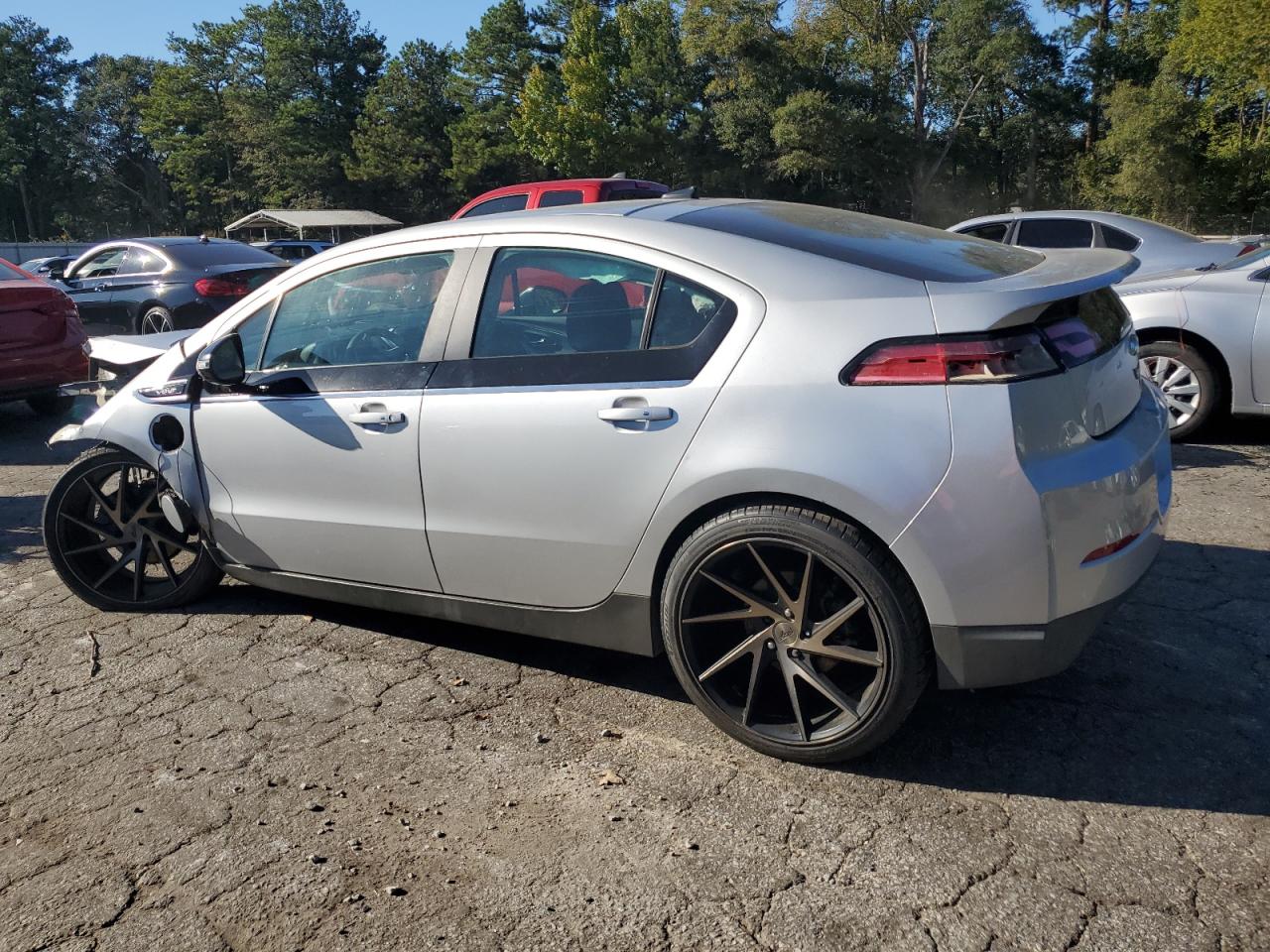2013 Chevrolet Volt VIN 1G1RA6E44DU122158 Copart auction photo, front end / rear end damage thumbnail 2