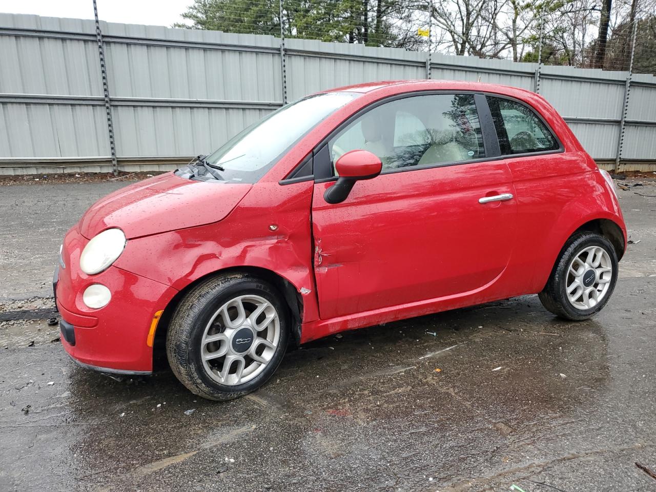 2012 Fiat 500 VIN 3C3CFFARXCT104647 - Copart auction photo