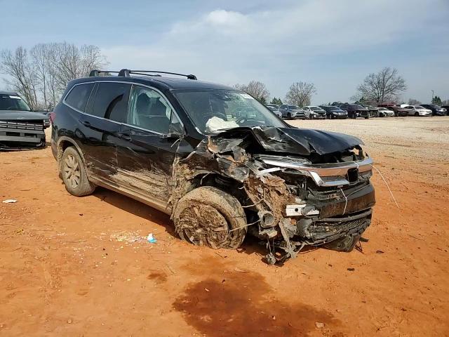 2020 Honda Pilot VIN 5FNYF5H59LB009624 Copart auction photo, front end / side damage thumbnail 12