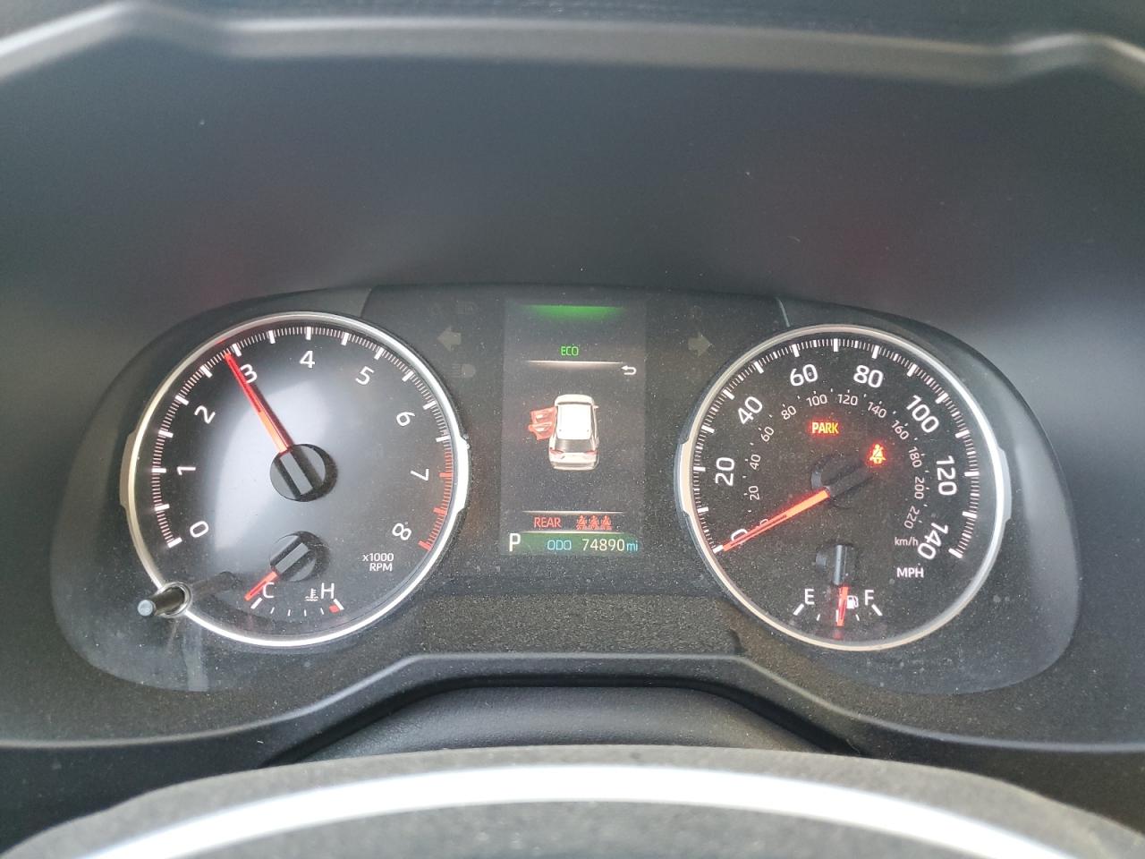 2019 Toyota RAV 4 VIN 2T3H1RFVXKW051608 Copart auction photo, all over / undercarriage damage thumbnail 9