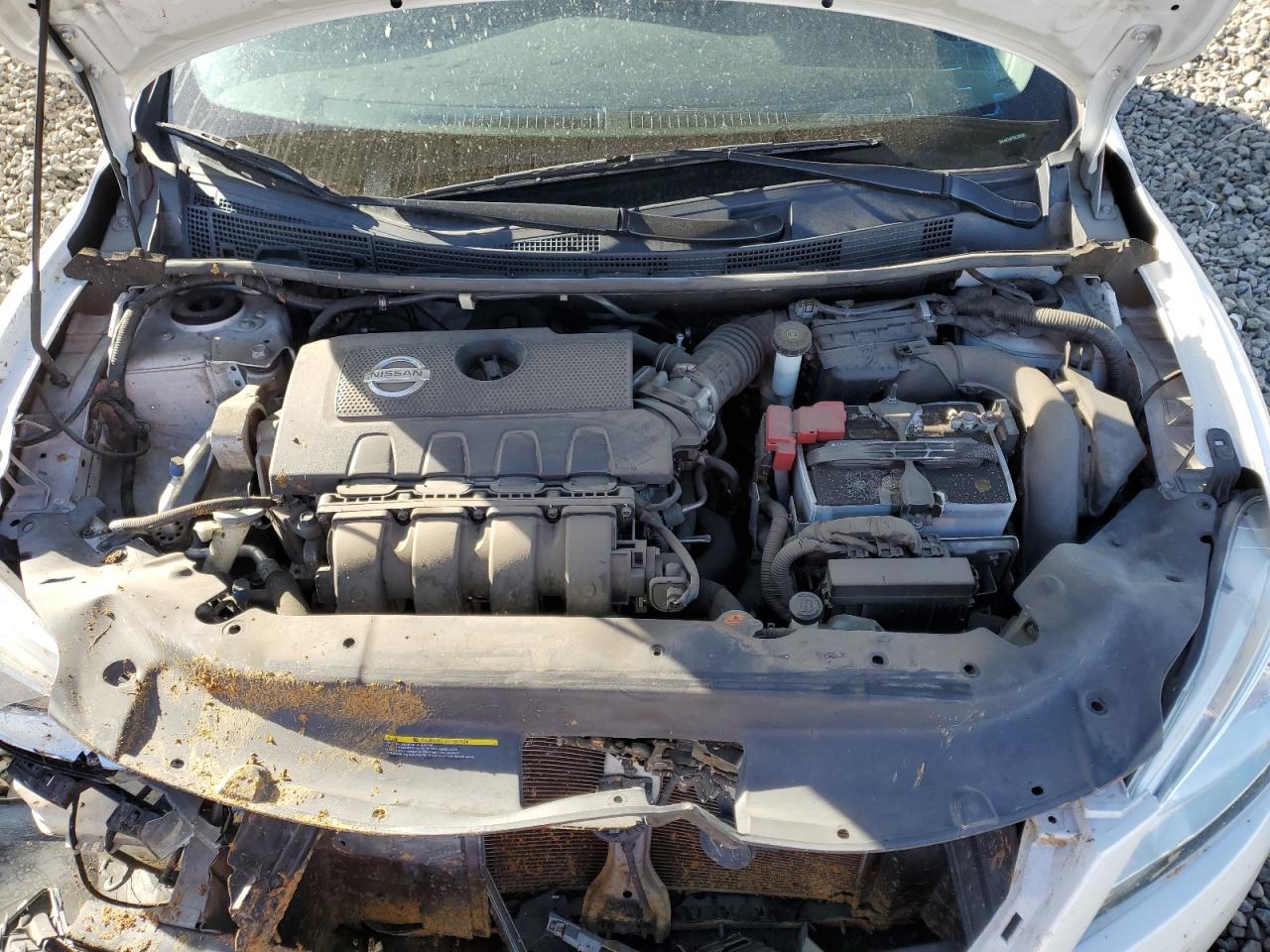 2013 Nissan Sentra VIN 3N1AB7AP7DL767245 Copart auction photo, front end / minor dent/scratches damage thumbnail 13