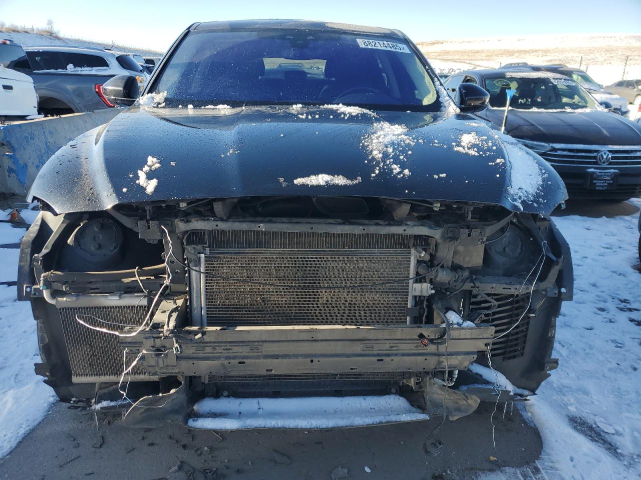 2020 Jaguar F-Pace VIN SADCK2GX0LA639228 Copart auction photo, front end damage thumbnail 5
