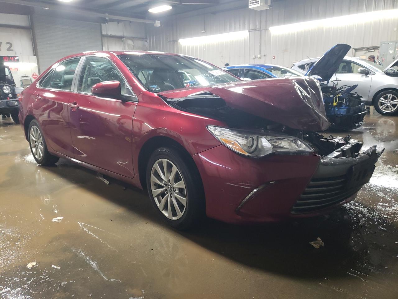 2017 Toyota Camry VIN 4T1BF1FKXHU786833 Copart auction photo, front end damage thumbnail 4