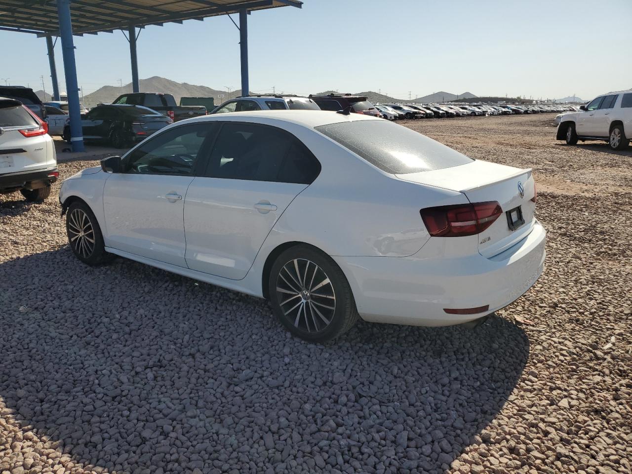 2016 Volkswagen Jetta VIN 3VWD17AJ7GM331435 Copart auction photo, front end / side damage thumbnail 2