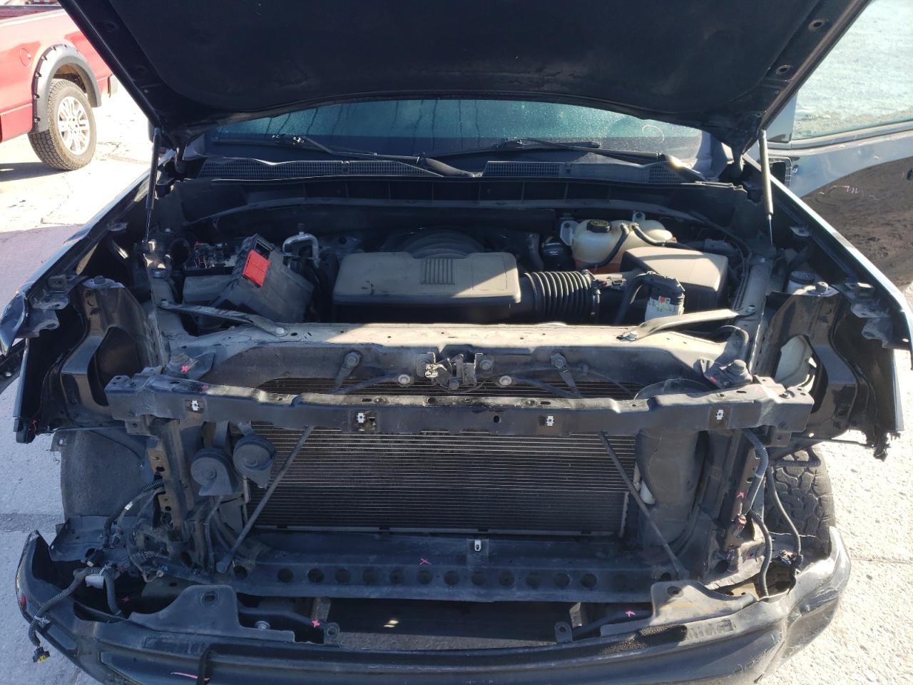 2019 GMC Sierra VIN 1GTP9EEL2KZ139520 Copart auction photo, front end damage thumbnail 11