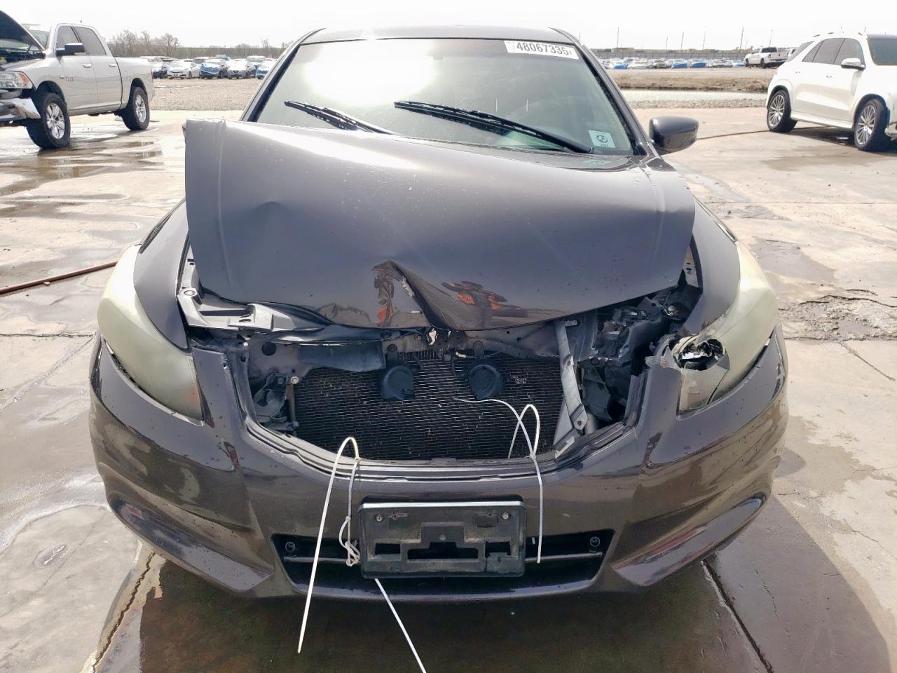 2012 Honda Accord VIN 1HGCP2F49CA057912 Copart auction photo, front end / rear end damage thumbnail 5