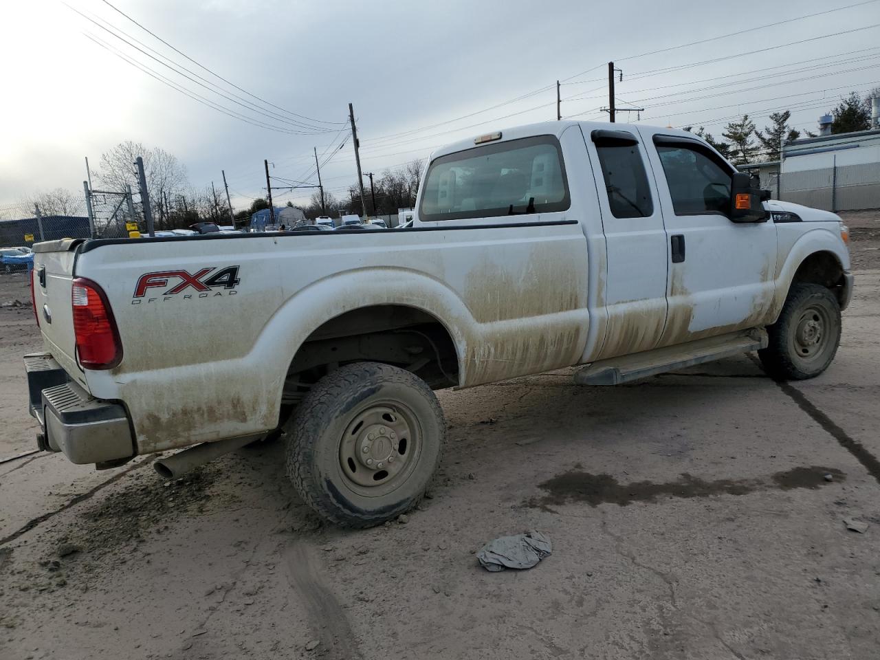 2016 Ford F350 VIN 1FT8X3B69GEB66337 Copart auction photo, side damage thumbnail 3