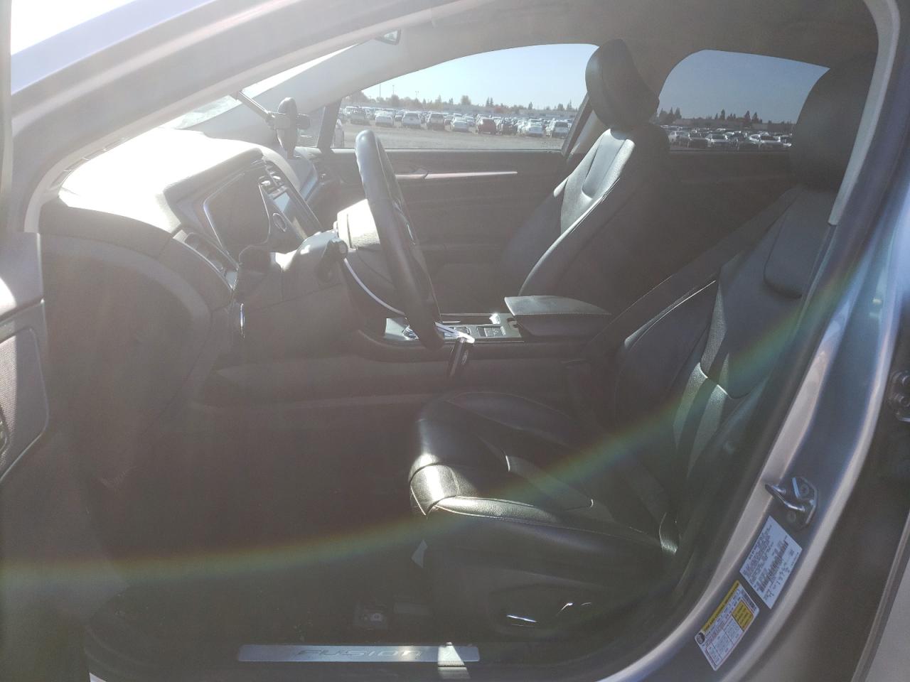 2020 Ford Fusion VIN 3FA6P0SU4LR149091 Copart auction photo, side damage thumbnail 7