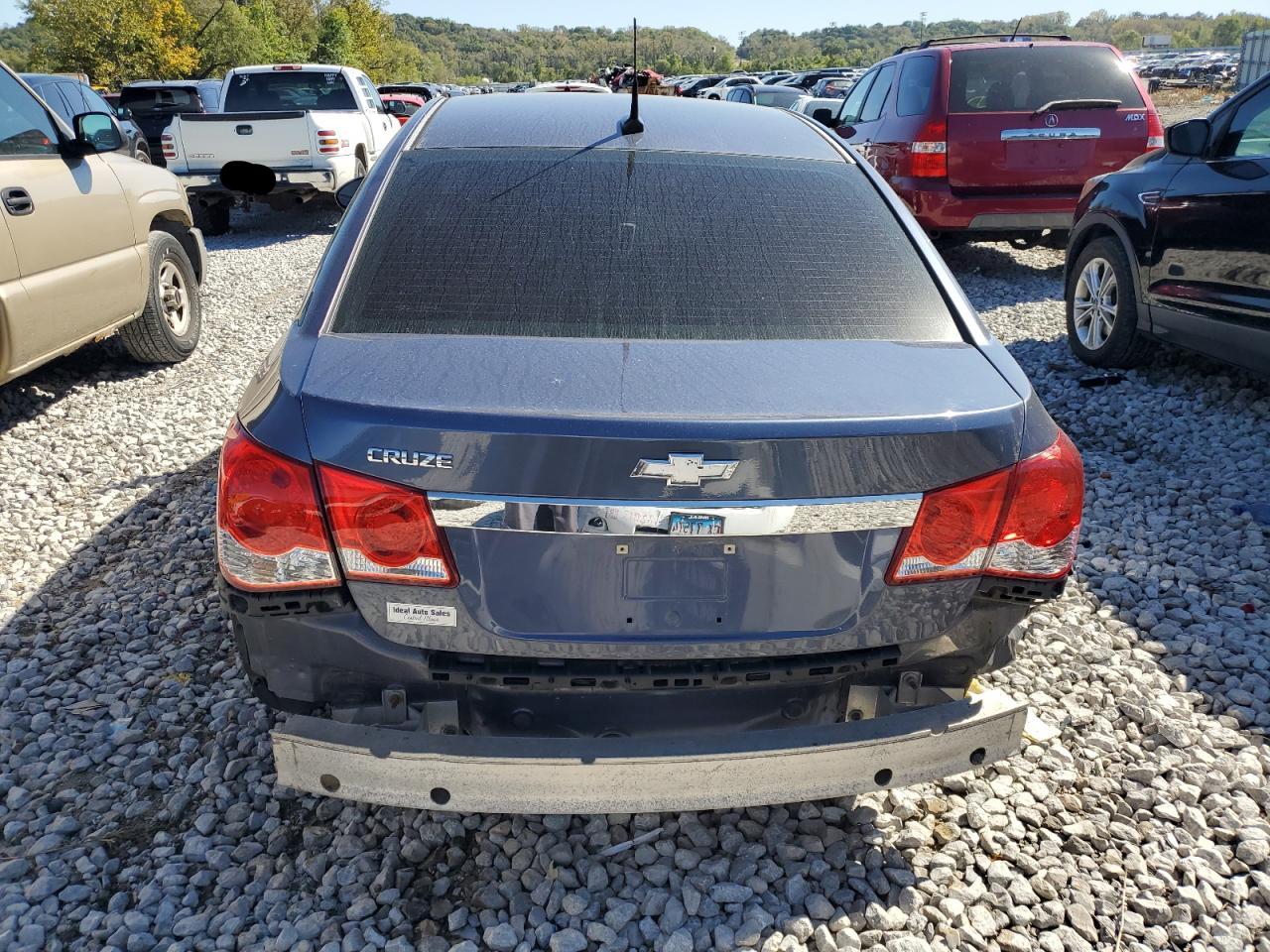 2014 Chevrolet Cruze VIN 1G1PA5SH1E7281163 Copart auction photo, rear end / side damage thumbnail 6