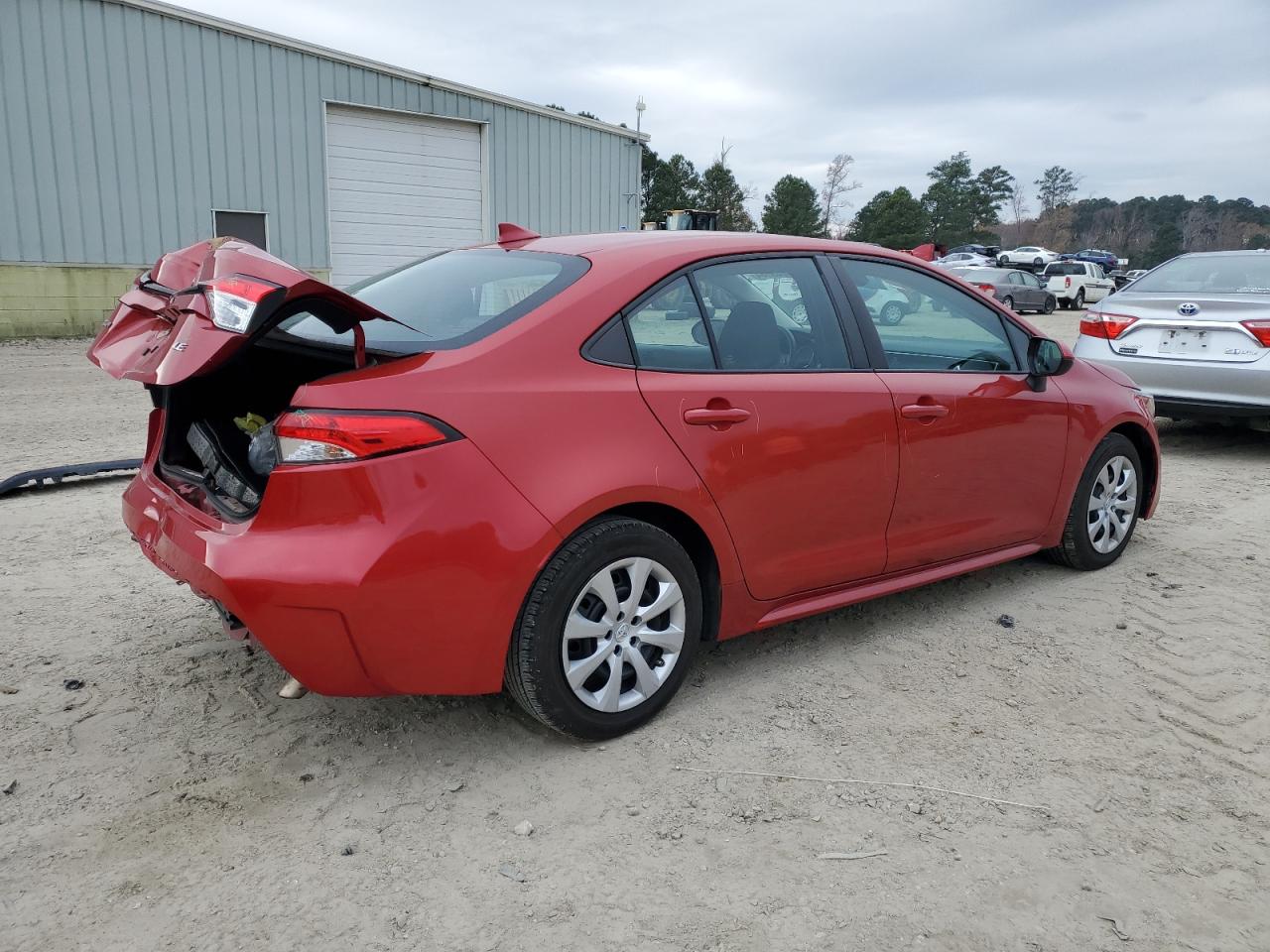 2021 Toyota Corolla VIN 5YFEPMAE6MP168434 Copart auction photo, rear end / undercarriage damage thumbnail 3