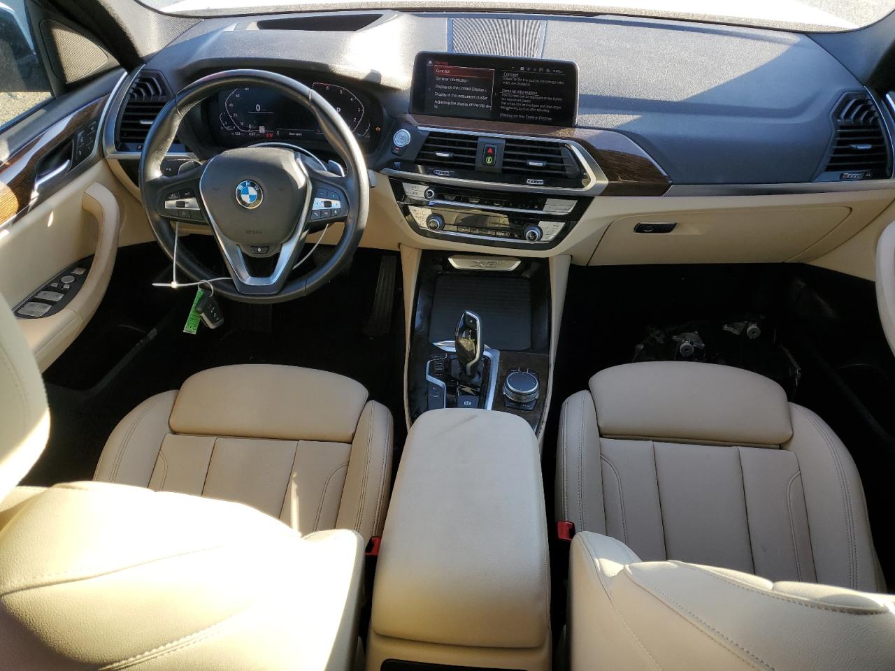 2020 BMW X3 VIN 5UXTY5C03L9C47979 Copart auction photo, front end / minor dent/scratches damage thumbnail 8