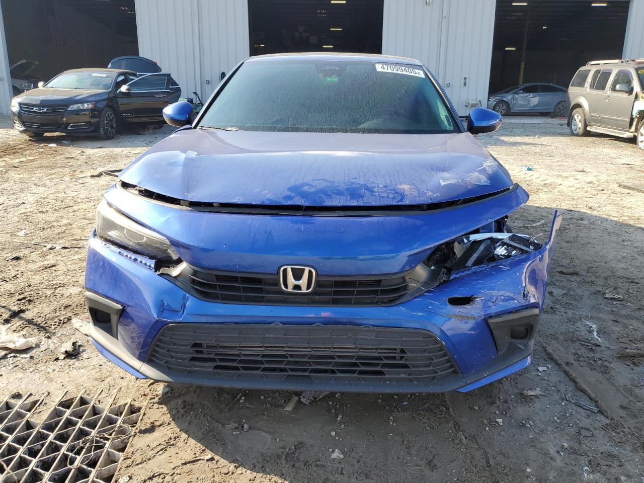 2022 Honda Civic VIN 2HGFE1F78NH325845 Copart auction photo, front end / rear end damage thumbnail 5
