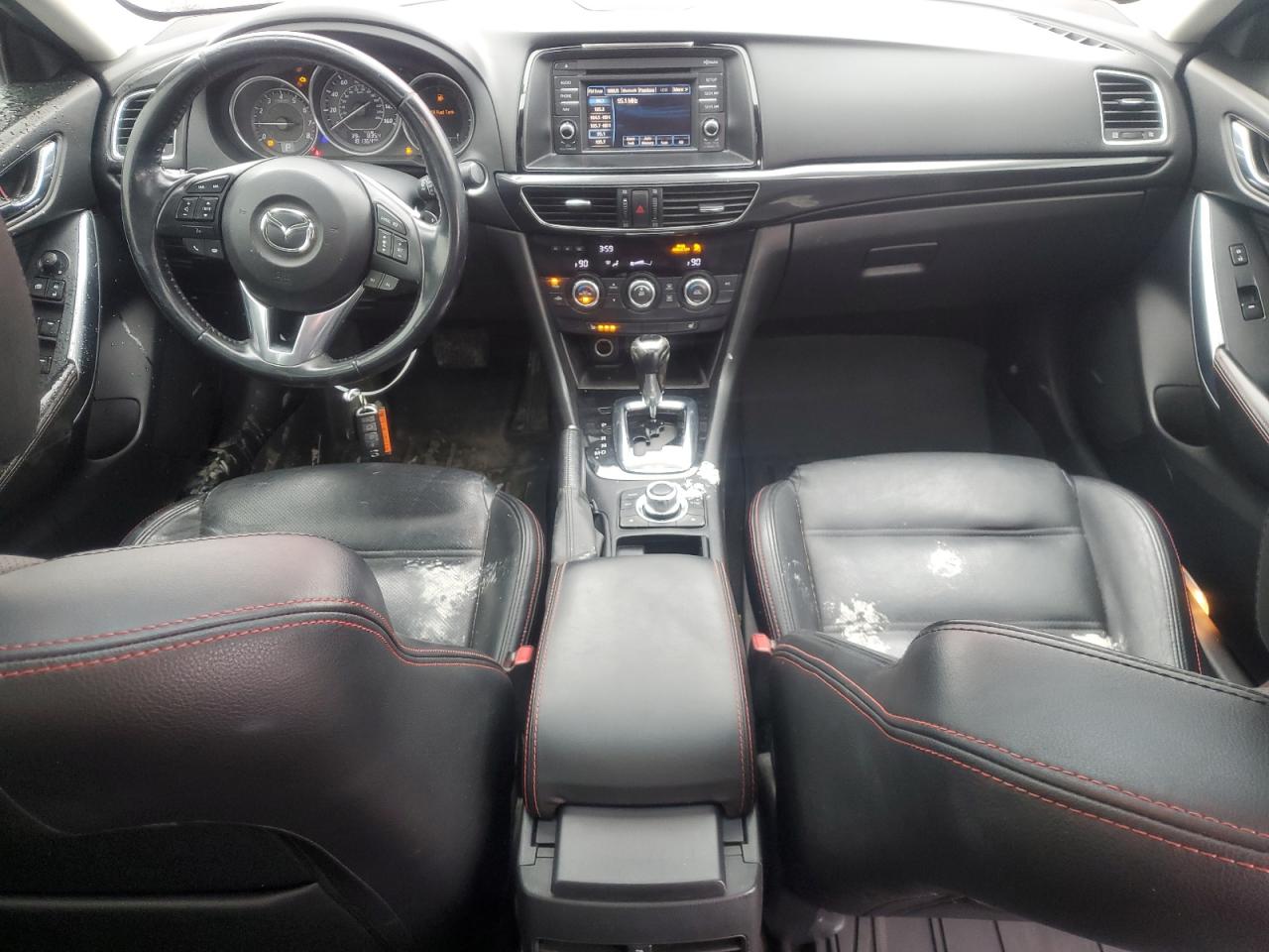 2014 Mazda 6 VIN JM1GJ1W54E1101063 Copart auction photo, front end damage thumbnail 8